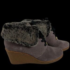 Cole Haan wedge ankle booties